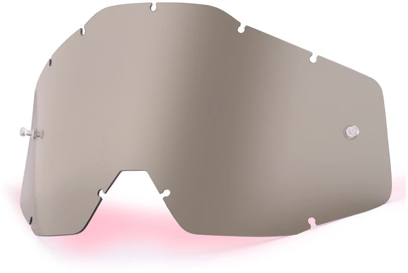 ZENIKO 100% Goggle Replacement Lens - Racecraft 1, Accuri 1, Strata 1 Compatible (Anti-Fog-CLEAR) - Image 4